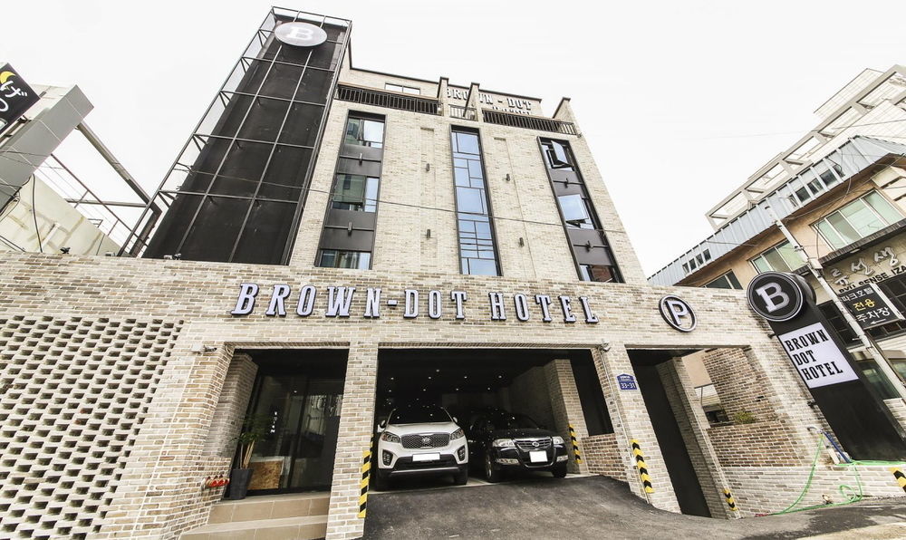 Brown Dot Hotel Gwangan Beach Busan Exterior foto